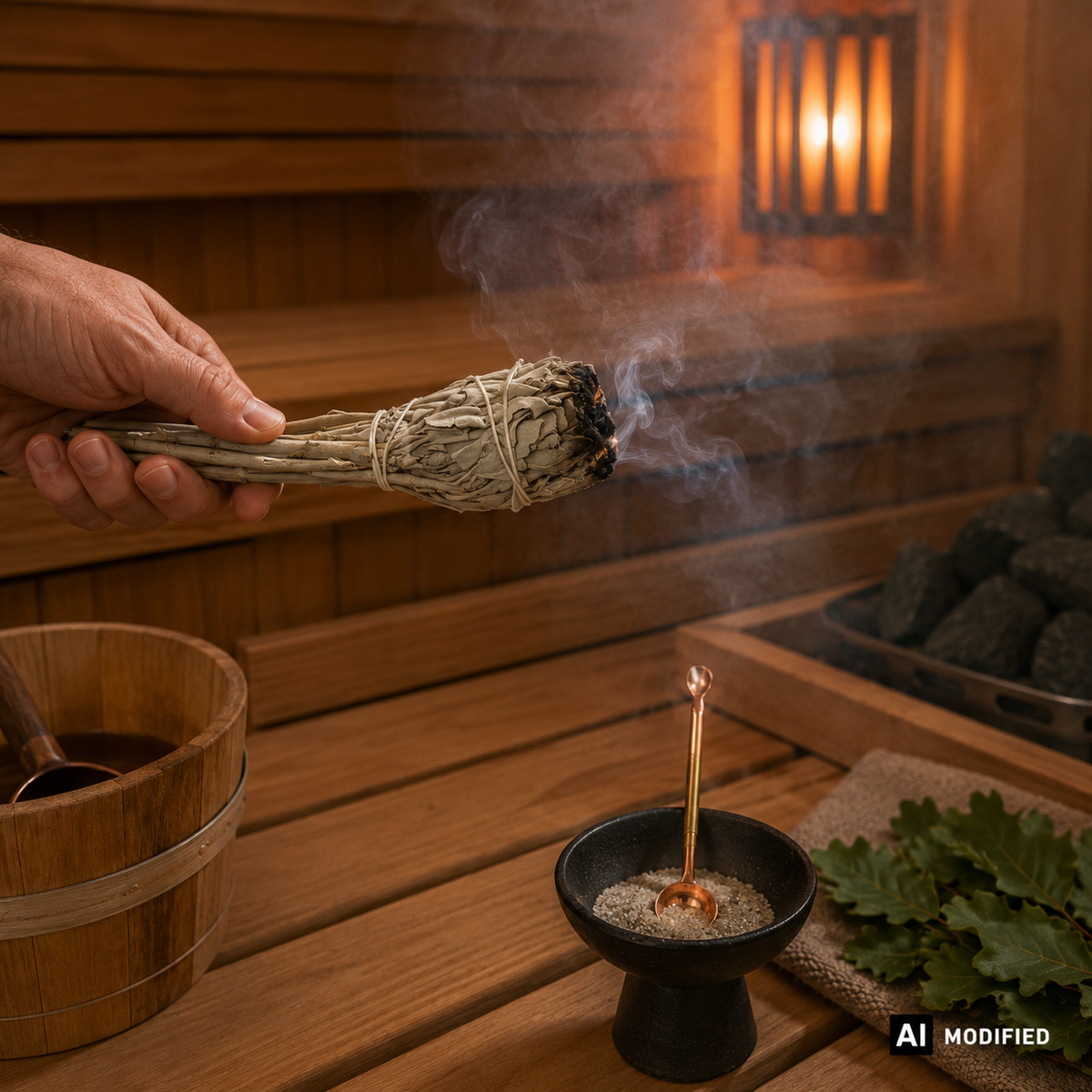 Räuchern in der Sauna - Anleitung