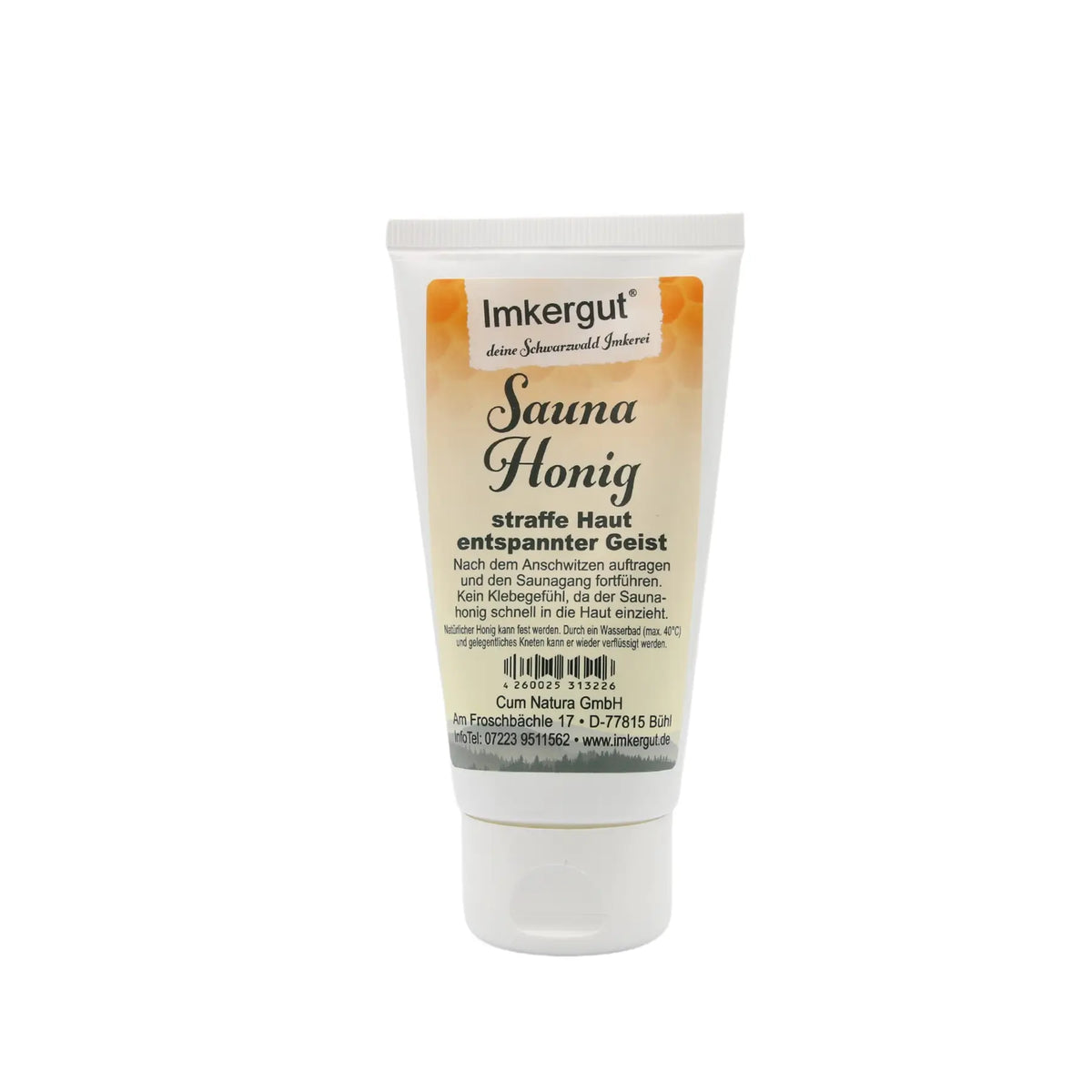 Imkergut Saunahonig Peeling 100 g Tube Vorderseite
