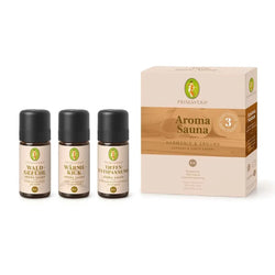Set Aroma Sauna Harmonie & Erdung Bio - Probierset Saunaaufguss Primavera