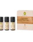 Set Aroma Sauna Harmonie & Erdung Bio - Probierset Saunaaufguss Primavera