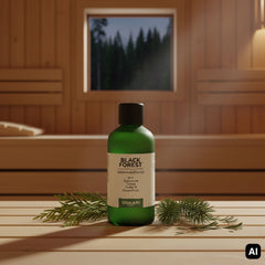 Saunaaufguss Black Forest von Oskari in der Sauna