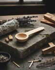 Räucherlöffel "Catell" aus Holz
