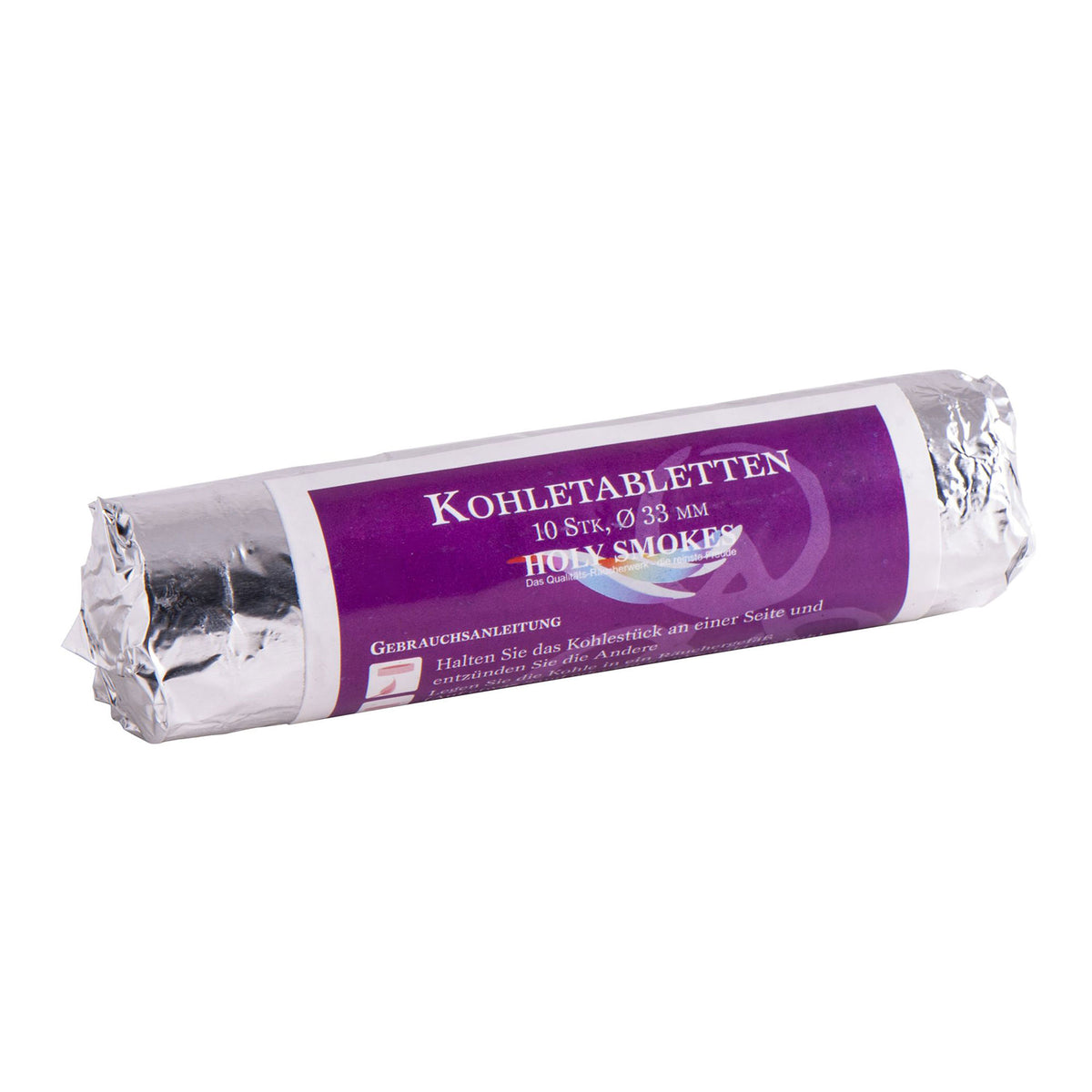 Berk holy smokes Räucherkohle Kohletabletten selbstzündend Ø 3,3 cm 10 Stück