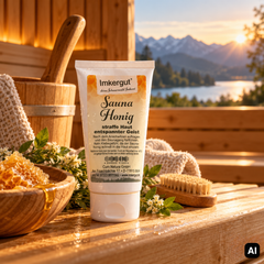 Sauna Honig Anwendung in der Sauna