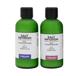 Bio Saunaaufguss Set mit Salz "Edition Salt"