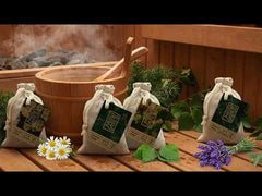 Video: Kräutersud statt Aufgussöl, so funktioniert das BREEZE Sauna Brew Set mit 7 Natursuden im Leinenbeutel